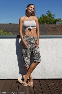 small preview pic number 1 from set 2570 showing Allyoucanfeet model Janina