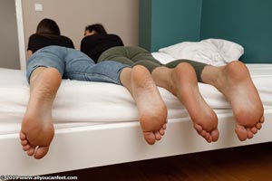 small preview pic number 46 from set 2662 showing Allyoucanfeet model Ricci & Stacy