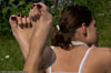 small preview pic number 50 from set 834 showing Allyoucanfeet model Nicky