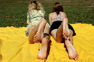 small preview pic number 3 from set 1365 showing Allyoucanfeet model Carmelina & Nati